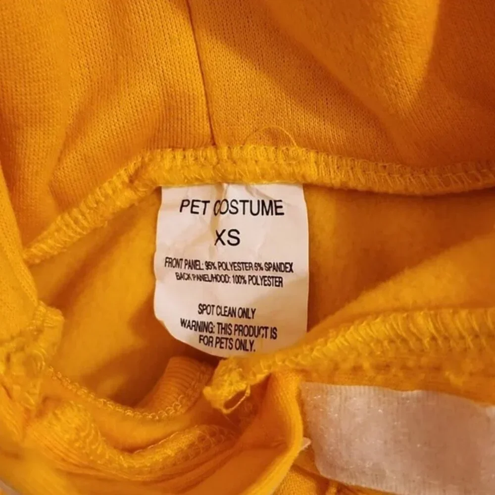 Reebok Sweater & Mustard Bottle Sweater/Outfit Small Dog or Cat